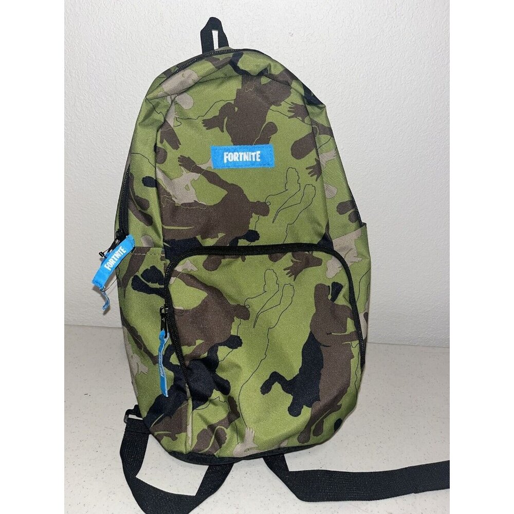Fortnite Amplify Sling One Strap Messenger Pack Camo 14" School Llama Backpack